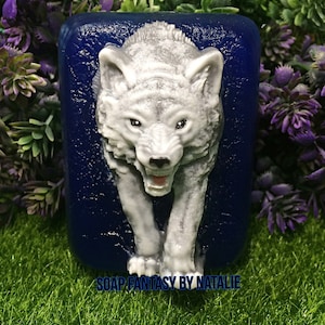 Wolf Soap-Animal Soap-Men&#39;s Soap-Gift for Him