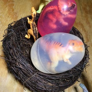 Dinosaur Egg Soap-Kids Gift-Paleontologist Gift-Party Favor image 6