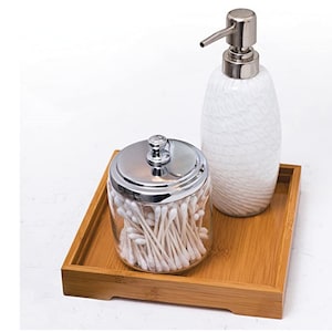 Bamboo Toiletry Tray Multifunctional Tray