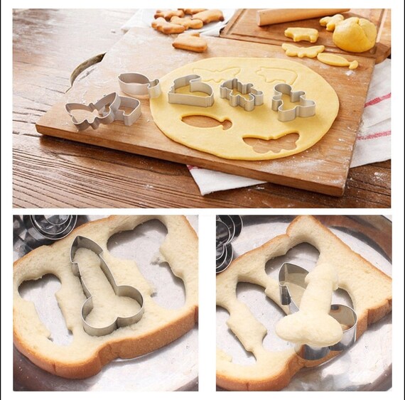 3pcs Stainless Steel Willy Cookie Biscuit Mould Baking Biscuit Cake Fondant Mold 3pcs Stainless Steel Willy Cookie Biscuit Mould Baking Biscuit Cake Fondant Mold