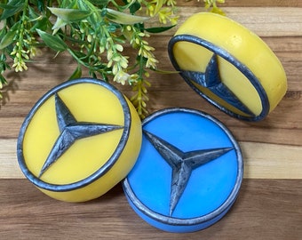 Mercedes Logo Soap-Mercedes Benz Soap- Man&#39;s Gift- Birthday Gift