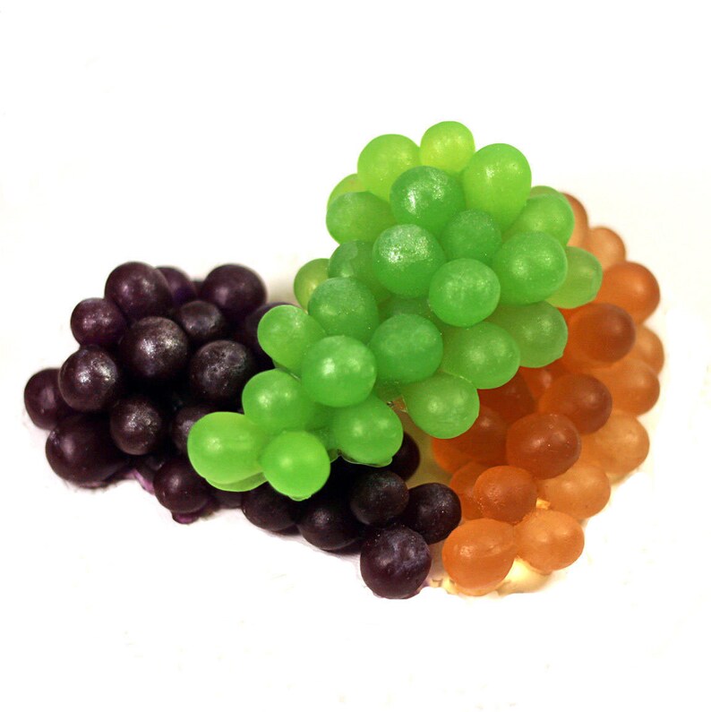 Grapes SoapBunch of Grapes SoapParty FavorFood SoapFruit Etsy