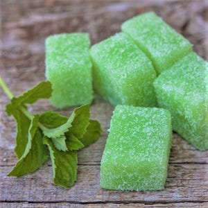 Mint Plant Has White Powder