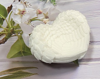 Massive Wings Soap-Angel Soap-Sleeping Baby Soap-Newborn Baby Small Soap-Baptism Favors-Christening Favors-Baby Shower Favors