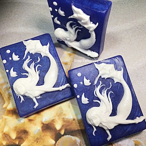 Mermaid Soap-Mermaid Ginetta-Marine Soap-Siren Soap-Ocean Soap-Sea Soap