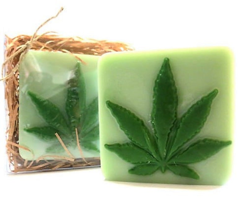 Cannabis Marijuana Soaphemp Soapgag Giftparty Favor 1 Bar Etsy