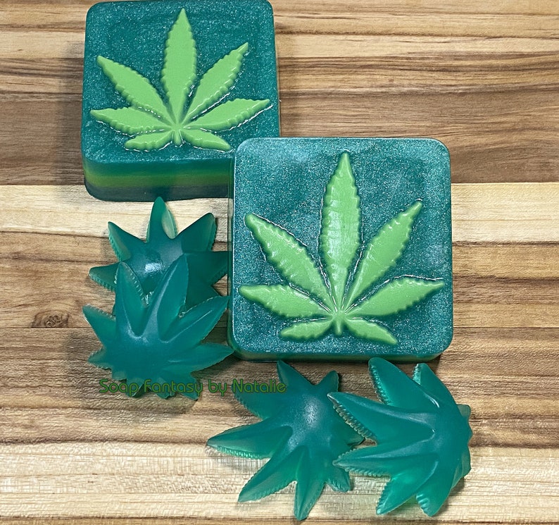 Cannabis Marijuana Soaphemp Soapgag Giftparty Favor 1 Bar Etsy