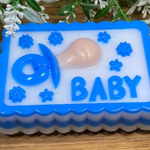 Baby Shower Favor,Baptism Favor,Baby Soap, Pacifier Soap,Birthday Gift, Baby Boy/Girl Gift