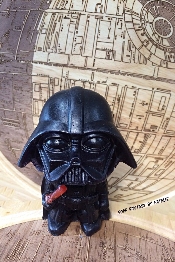 Darth Vader Seife – Star Wars Motivseife Mit Aufhänger, Duft Nach Schwarzem Zedernholz, 180g