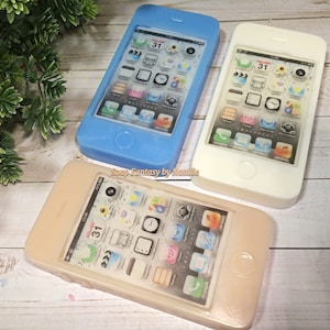 iPhone Soap-Smartphone Soap-Phone Soap- Gag Gift-Party Favor-Kids Gift-Women&#39;s Gift-Original Gift