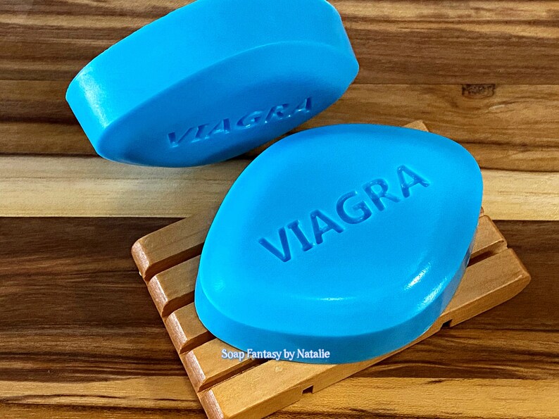 Viagra Soap-Valentine's Day Gift-Gift for Him-Parody Soap-Joke Soap-Gag Soap-Men Gift-Prank Soap image 1