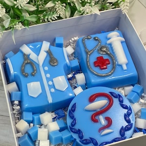 Medical Themed Soap Gift Set-Doctor Party-Doctor Gift-Doctor Appreciation-Medical Party Favor-Medical School Graduation