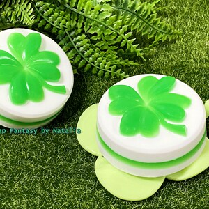 Clover Soap-Plant Soap-Bar of Soap-Soap for Her-Soap for Him-st. Patrick&#39;s Day-Clover Lover Gift