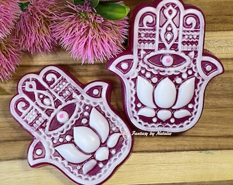 Hamsa Soap-Hand of Fatima-חמסה-Judaica Gift-Good Luck Gift