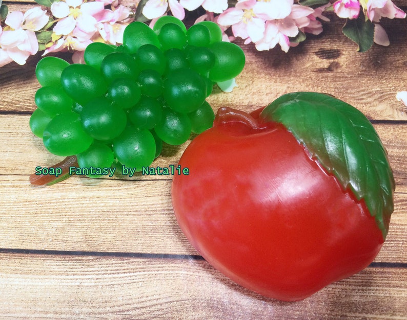 Apple Soapfruit Soapfood Soapparty Favor Etsy