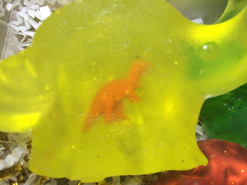 Dinosaurs Soap with Eraser Dinosaur Inside. Kids Soap. You Etsy