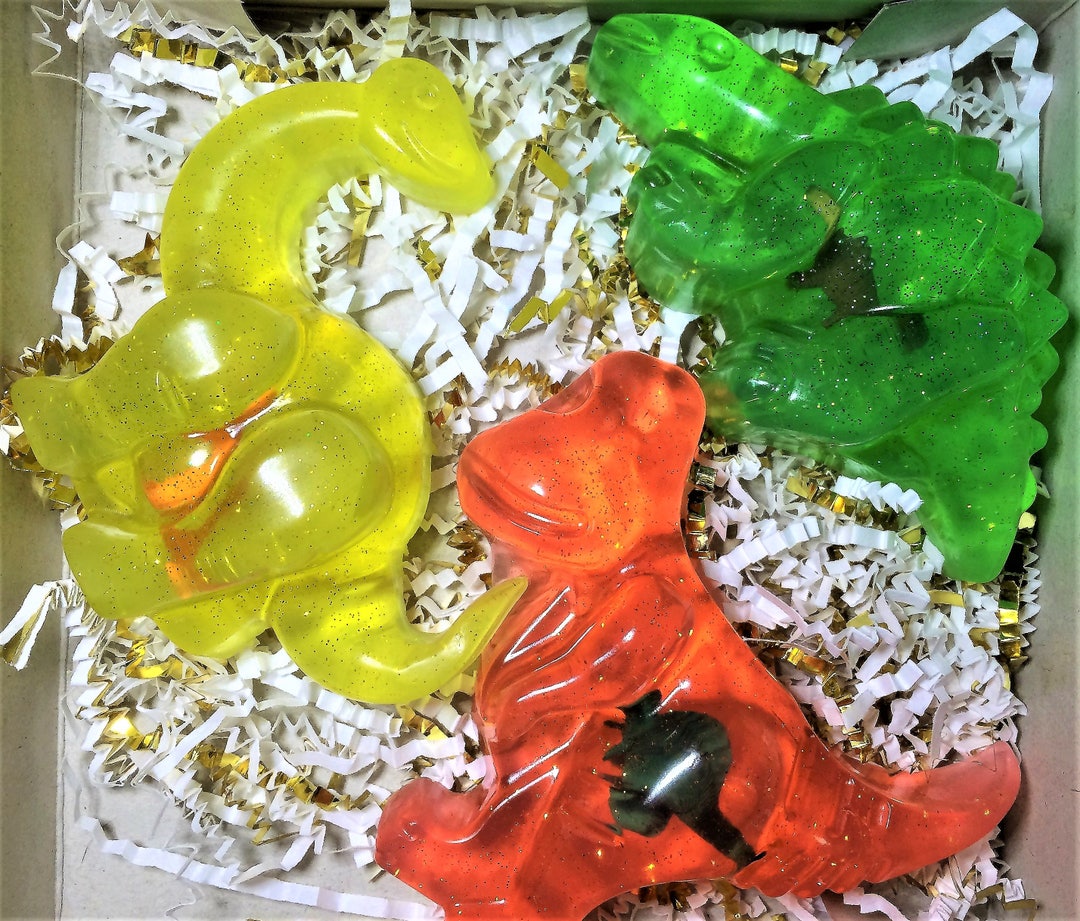 Dinosaurs Soap with Eraser Dinosaur Inside. Kids Soap. You Etsy