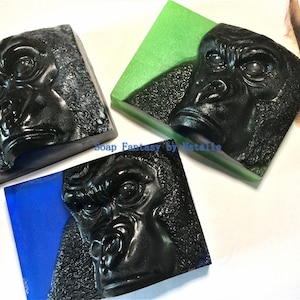 Gorilla Soap-Monkey Soap-Animal Soap-Primate Soap-Men&#39;s Soap-Gift for Him-Kids Soap-Gag Gift