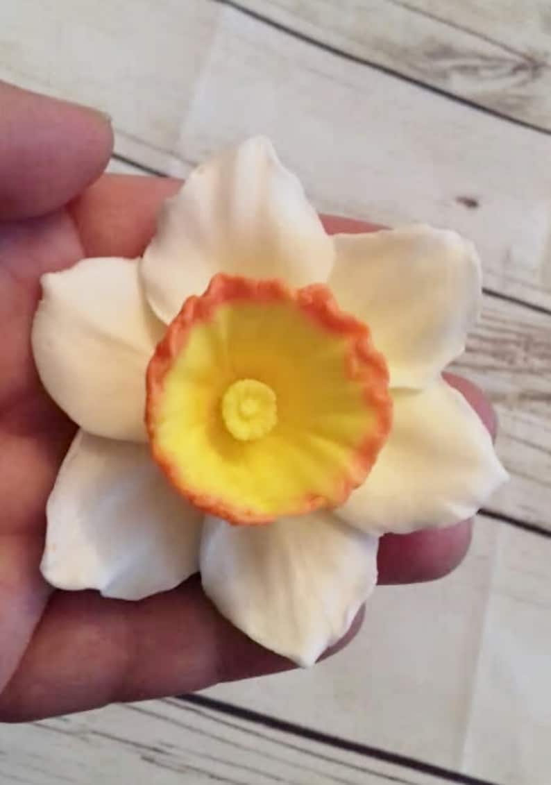 6 Wedding Favors-Narcissus Small Soaps-3D Soap-Stocking Stuffer-Soap Bonbonniere-Women Gift-Bachelorette Party-Party Favors-Birthday Favors