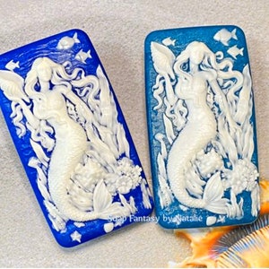 Mermaid Soap-Siren Soap-Marine Soap-Ocean Soap-Sea Soap-Highly Detailed Soap