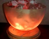 Ancient Embers Salt Lamp-ICONS of STRENGTH-Item 11- Ships Free US Ak and Hi not included
