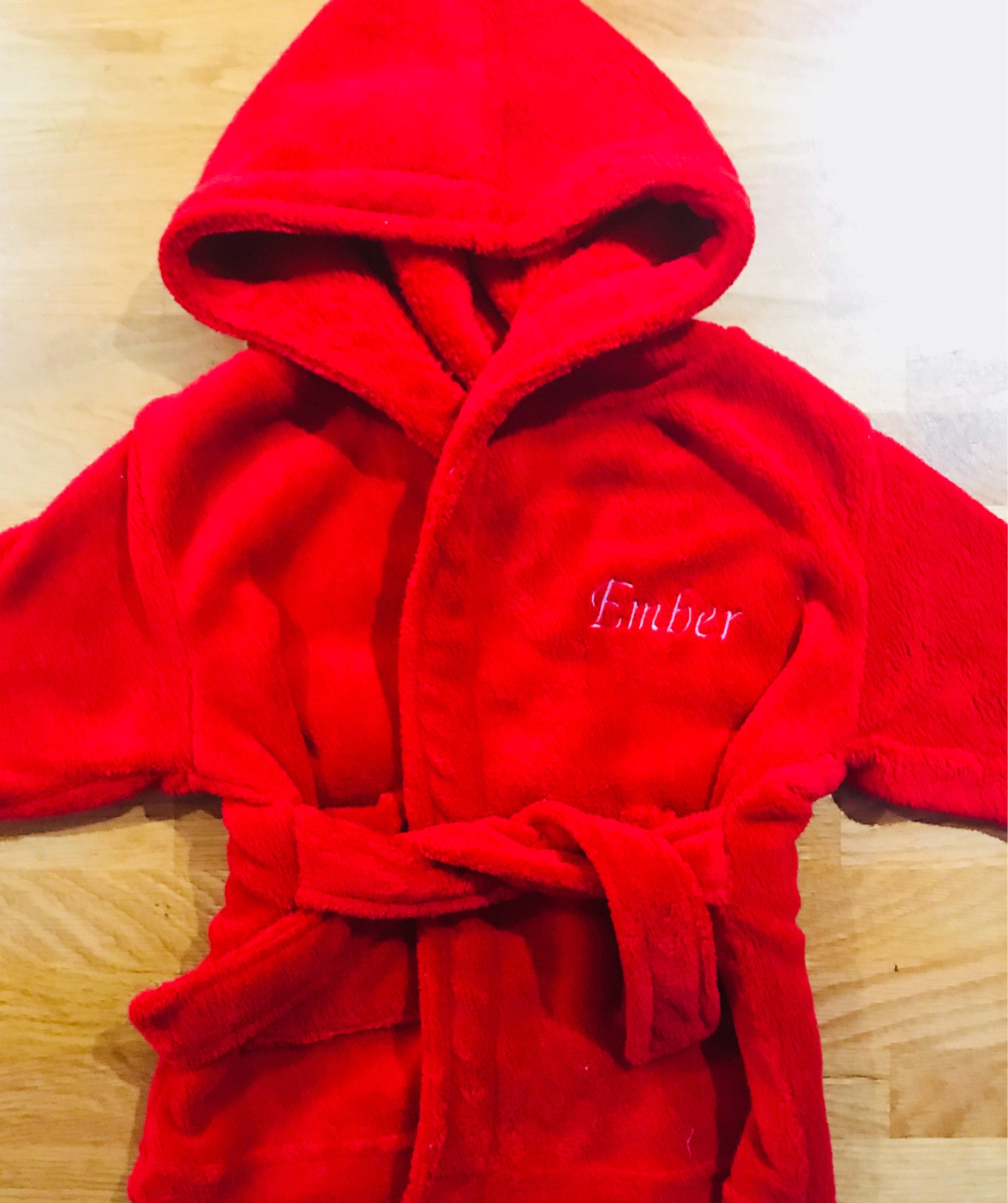 Personalised baby and toddler dressing gown Etsy
