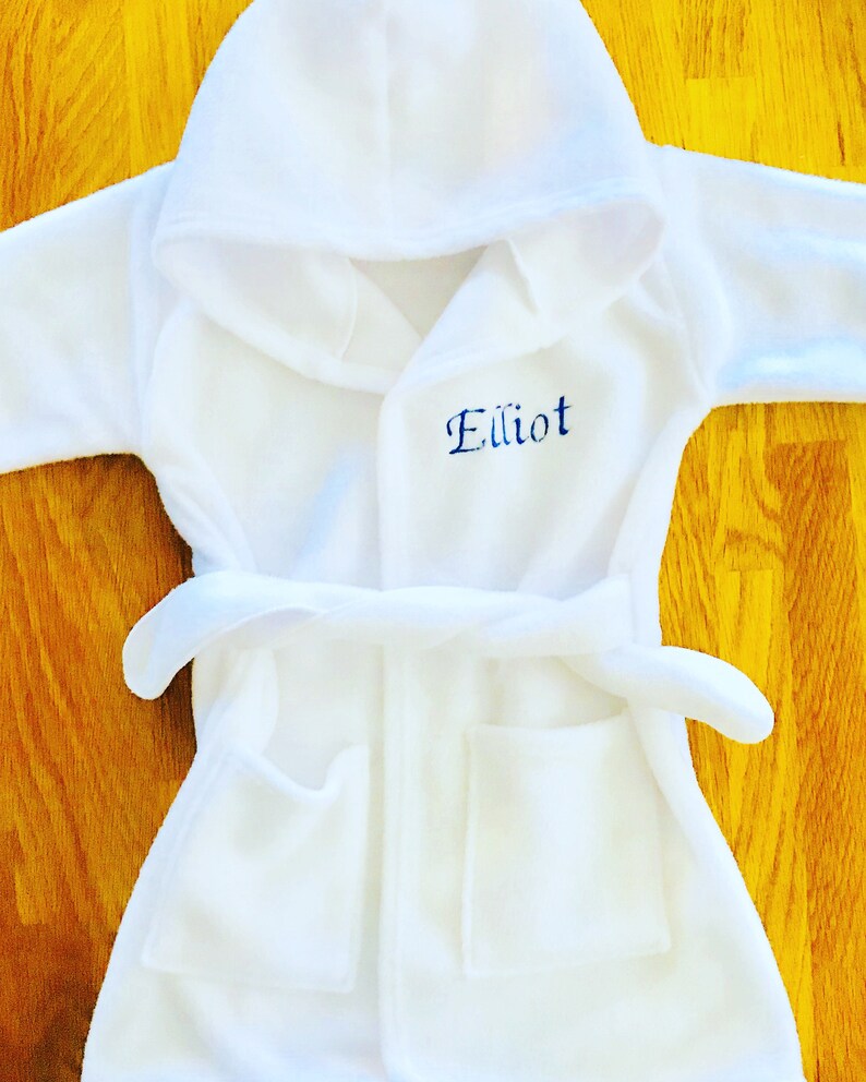 Personalised Baby and Toddler Dressing Gown Etsy UK