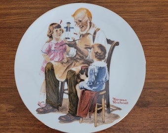 ノーマン・ロックウェル 限定版プレート K1529 ノーマン・ロックウェル