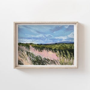 Pintura de vignes, pintura acrílica colorida, arte da natureza, arte champêtre, pintura do sul da França, paisagem abstrata de arte