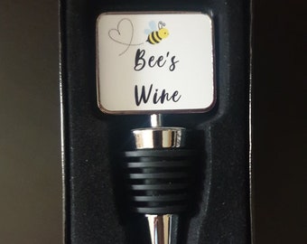 Personalised Wine Bottle Stopper
