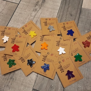Insignia de pin Meeple