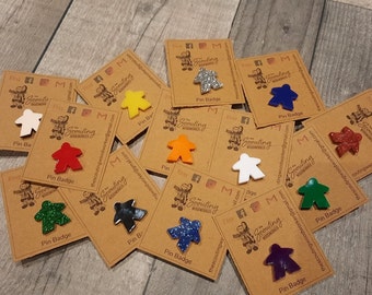Meeple Pin Badge