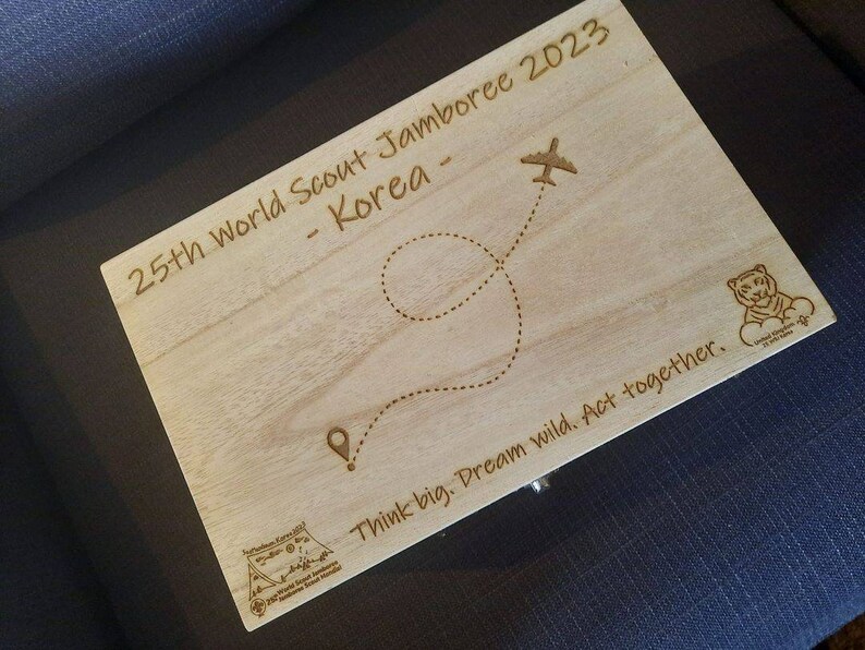 Scout Badge/ Memory Box - Etsy