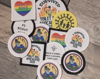 Personalised Cloth Badges/ Patches