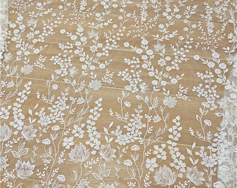 floral lace fabric