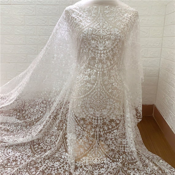 Rayon lace fabric deals