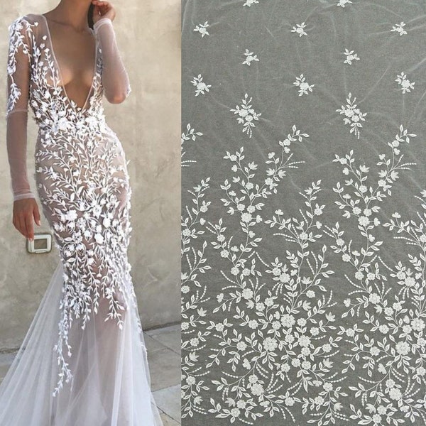 Bridal Lace Applique Etsy