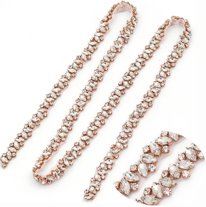 Thin Rose Gold Belt - Etsy