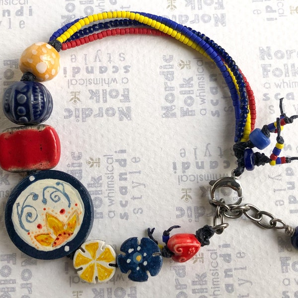 Folk Art Jewelry Etsy