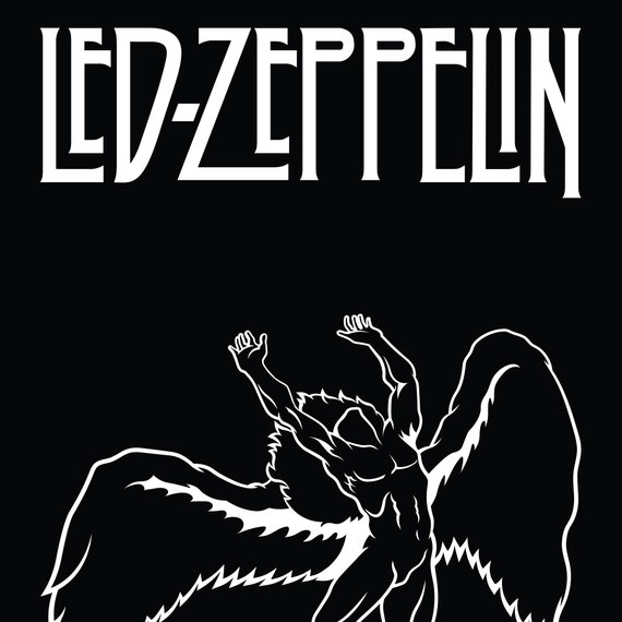 Framed Led Zeppelin Trio - Etsy