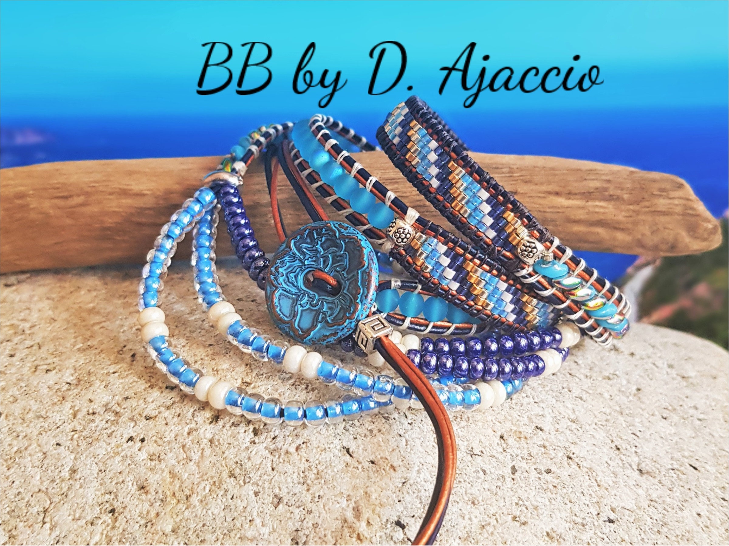 Braccialetti avvolgenti in pelle per donna