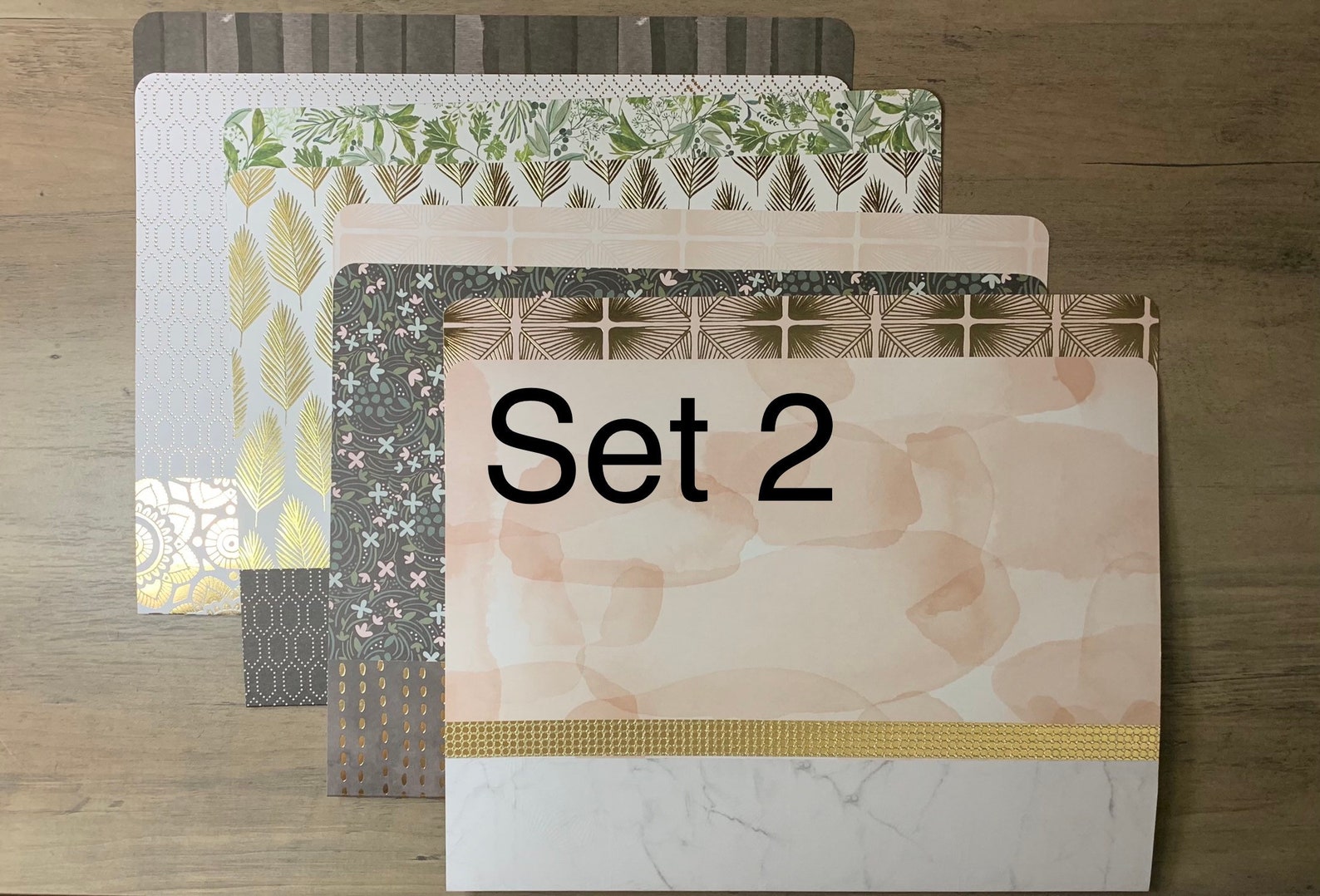 Aesthetic File Folder Pretty Desk Accessory Decorative File - Etsy