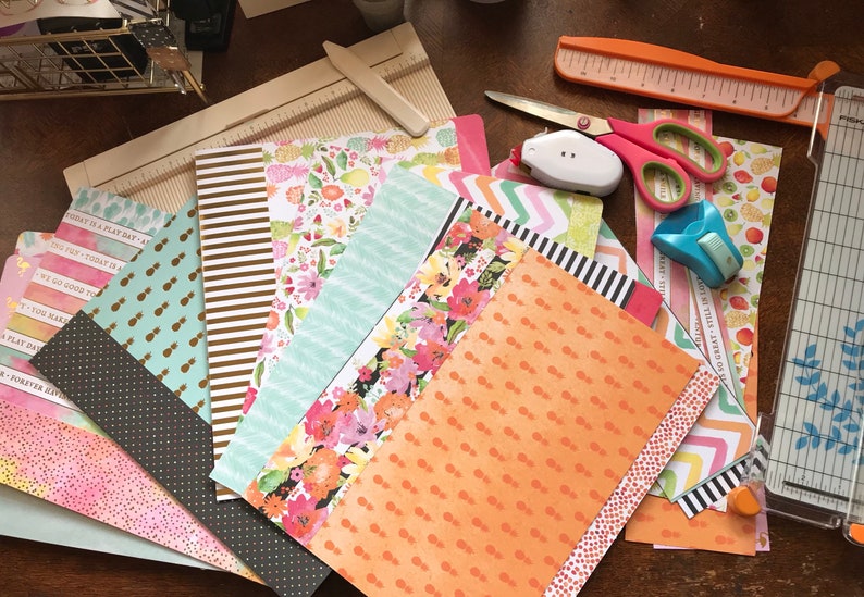 File folder pretty office folder cute desk accessory Etsy