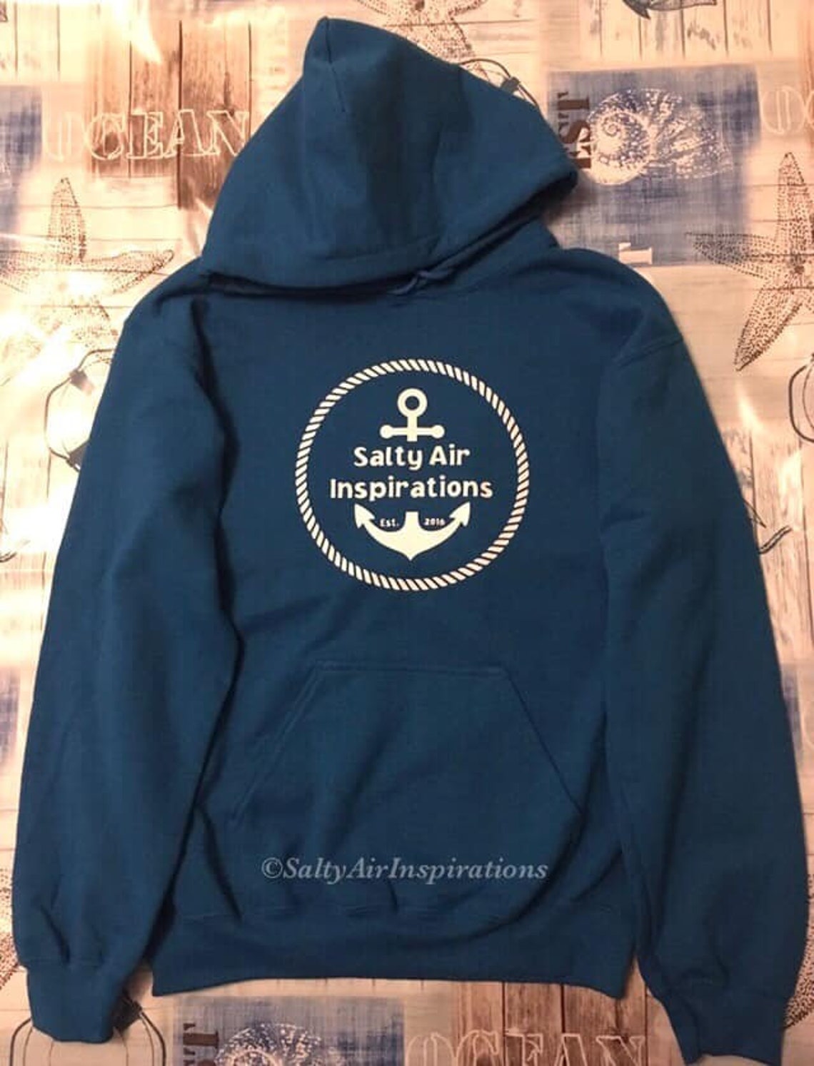 antique sapphire hoodie