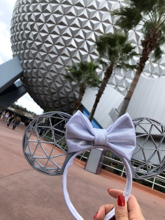 Epcot Ears / Epcot Ball / Mickey Ears / 3D Ears / Disney Ears Etsy