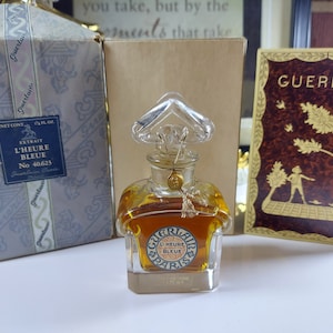 Guerlain L'heure Bleue 1.25oz Flacon Parfum Extrait Mint 