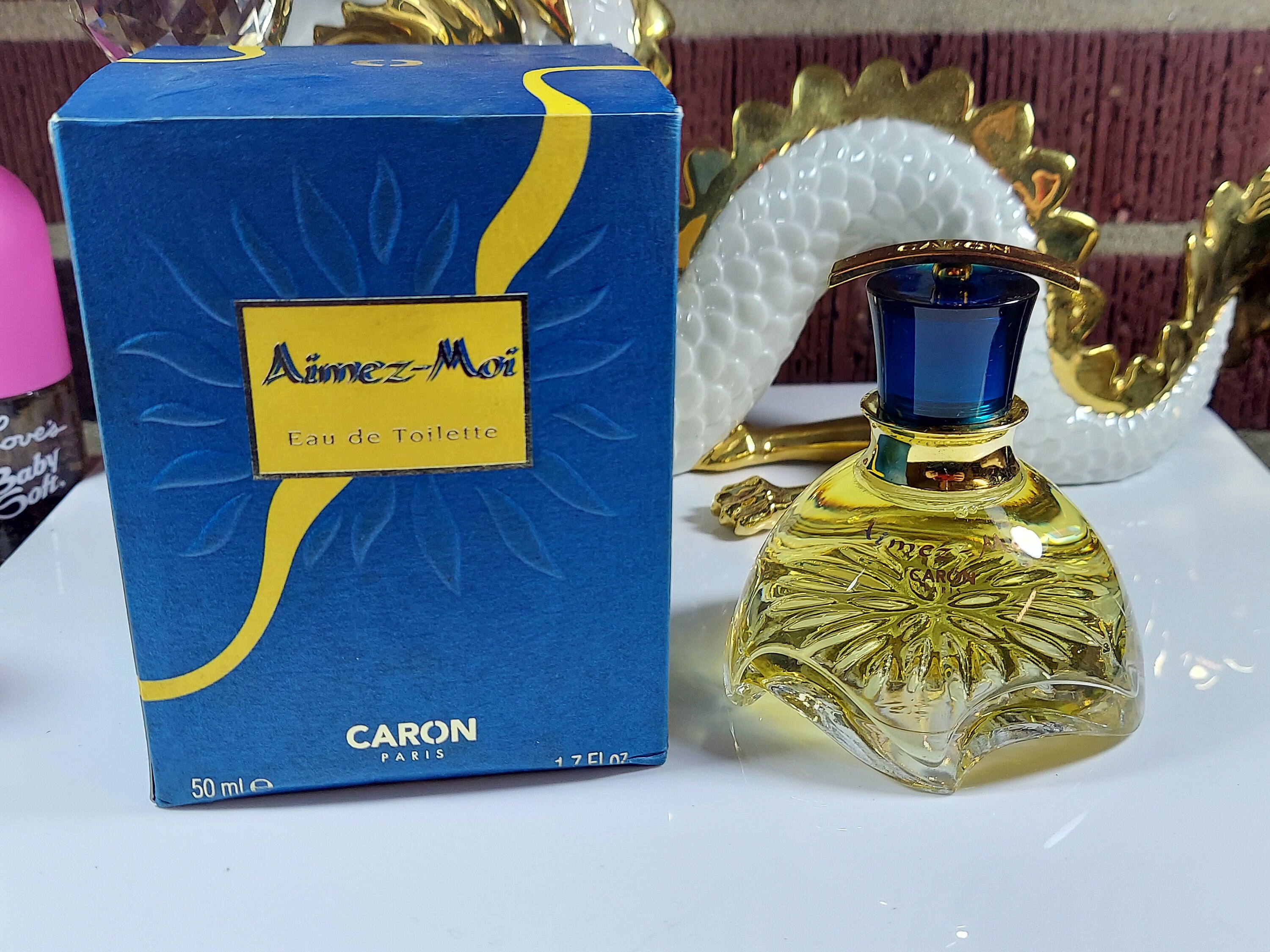 Caron Aimez-Moil Eau de Toilette 1.7oz 50ml Splash Vintage - Etsy 日本