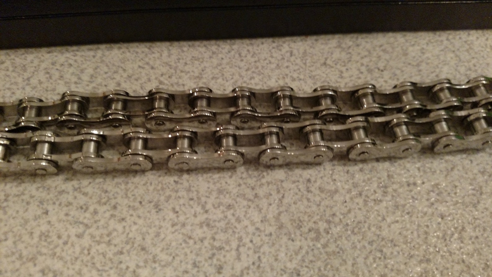 Stainless Steel Biker Motorcycle Chain Necklace Etsy