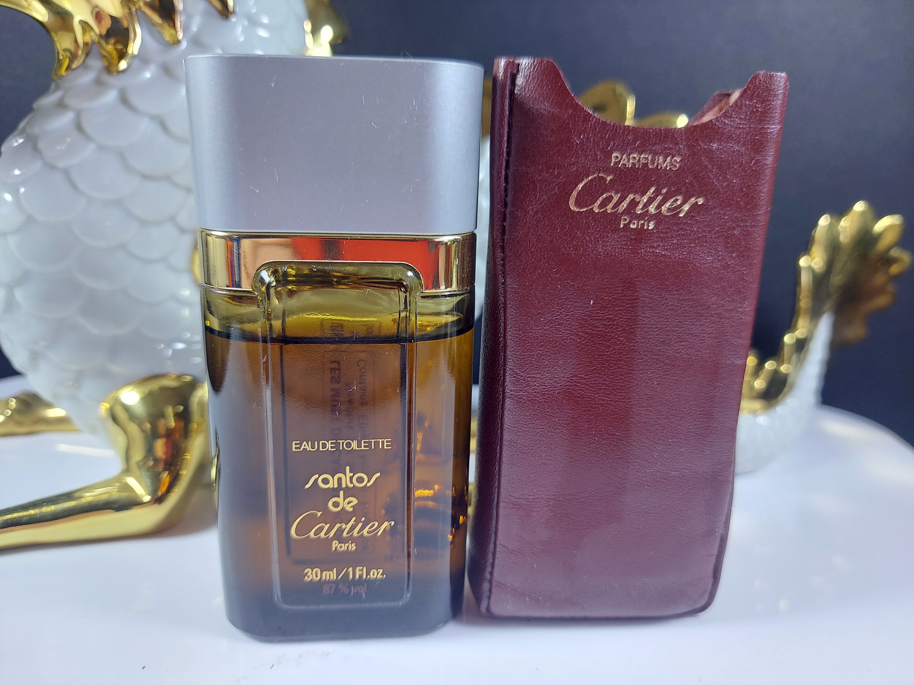 Cartier Santos de Cartier Eau de Toilette Splash 1.0oz vintage - Etsy France