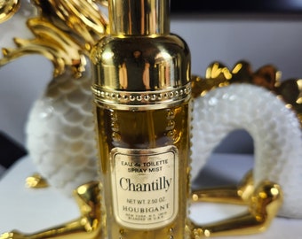 Chantilly Houbigant Eau de Cologne 2.5oz Spray Vintage No Box